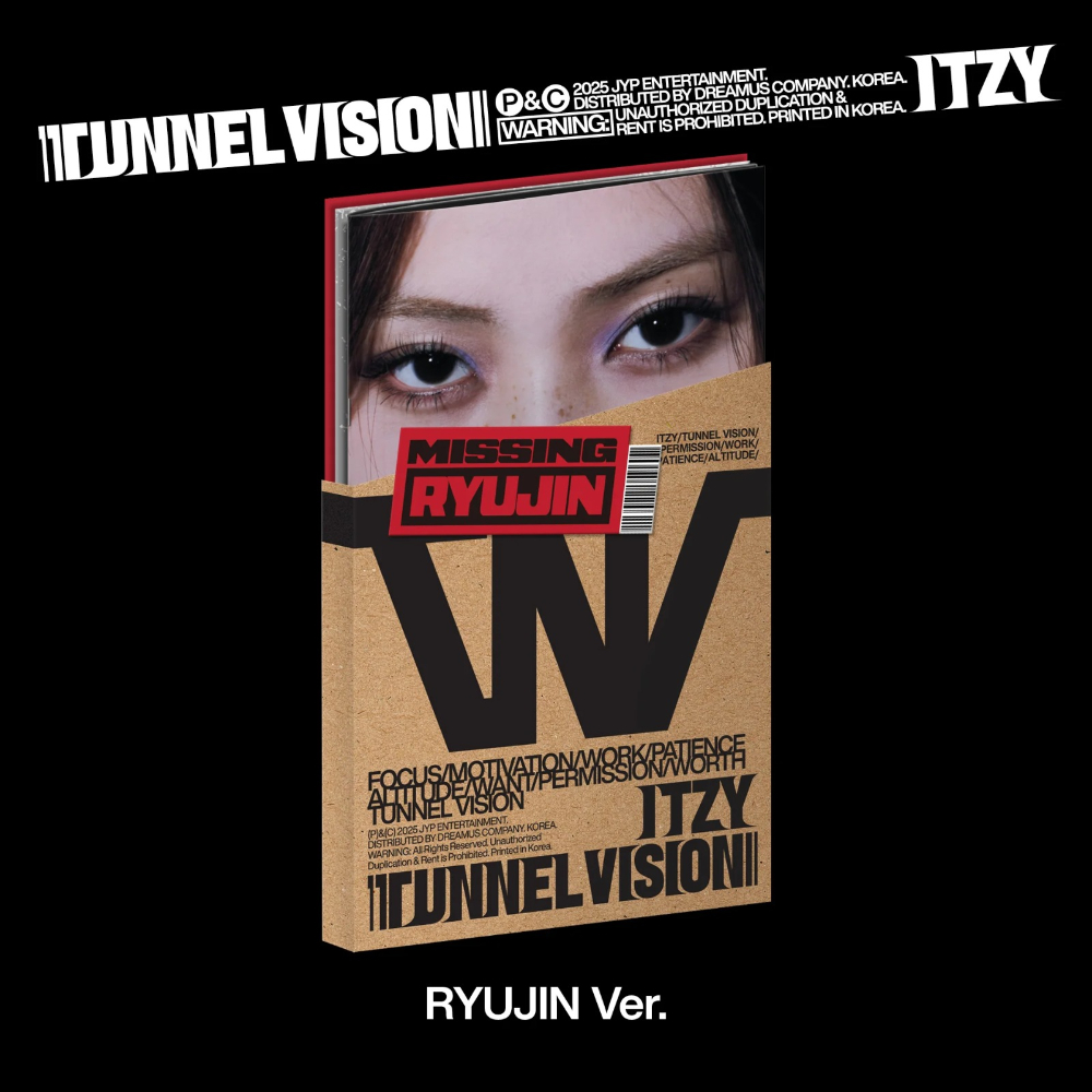 ITZY - 11TH MINI ALBUM: TUNNEL VISION (MEMBER VER: RYUJIN) (CD)