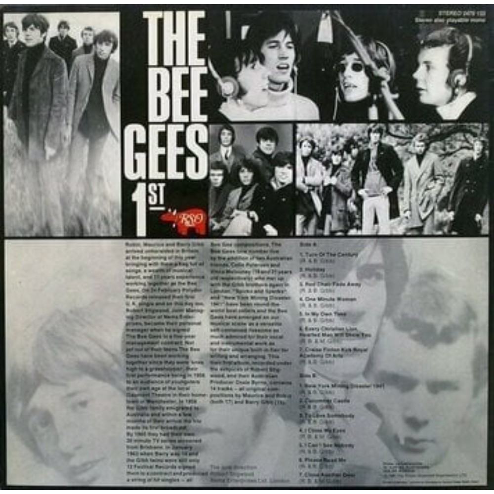 BEE GEES1ST ALBUM (LP)