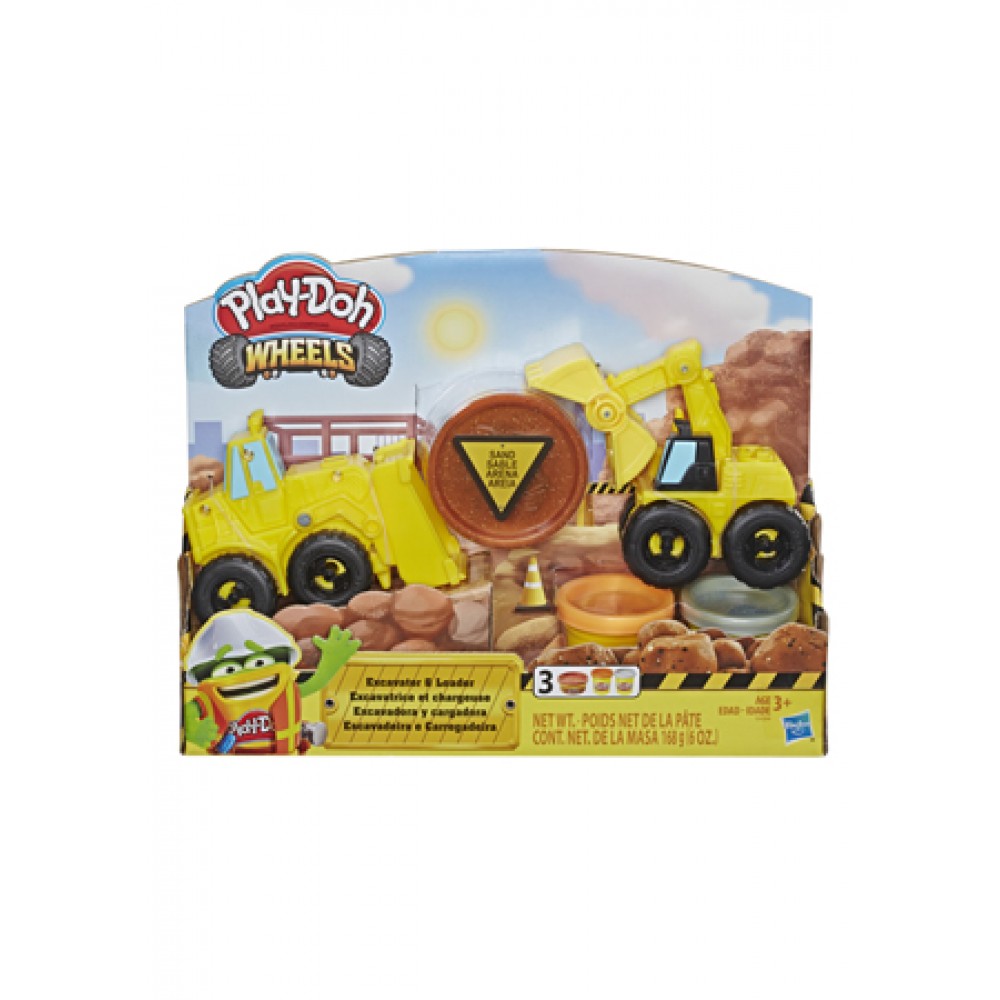 play doh bulldozer