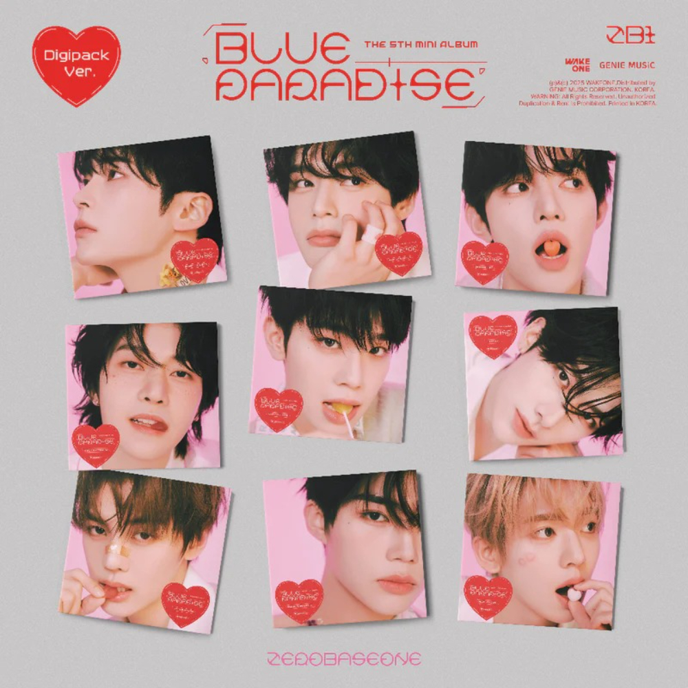 ZEROBASEONE - 5TH MINI ALBUM: BLUE PARADISE (DIGIPACK VER.) (CD)