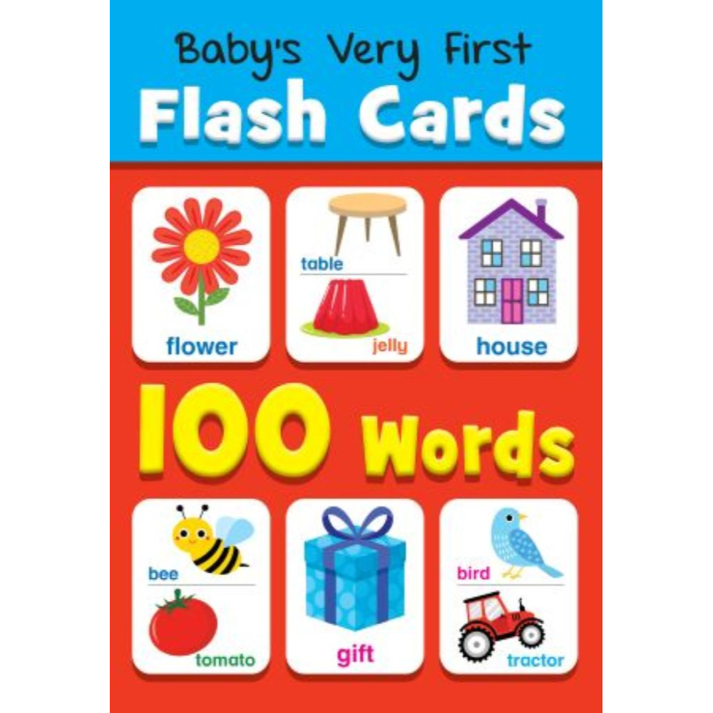 BABY'S VERY FIRST FLASH CARD 100 WORDS