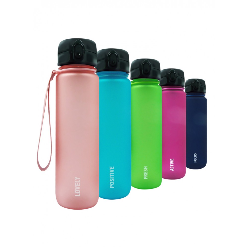 POP BAZIC WATER BOTTLE PB-1000F-DARK BLUE FOCUS