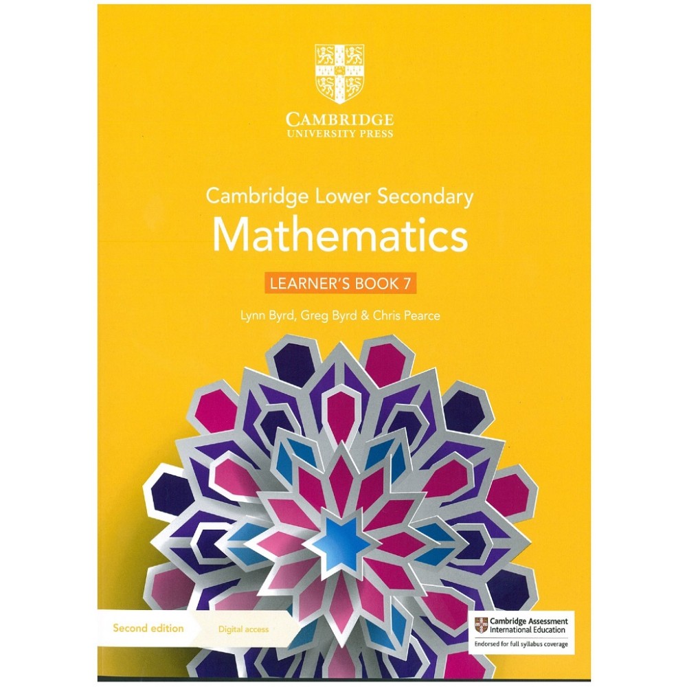 Cambridge Lower Secondary Mathematics Learner's Book 7 With Digital Access