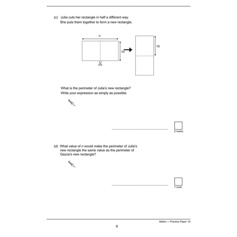 Cache Ks3 KS3 Maths Practice Tests