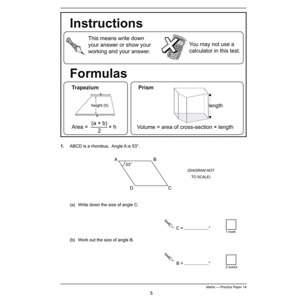 KS3 Maths Practice Tests