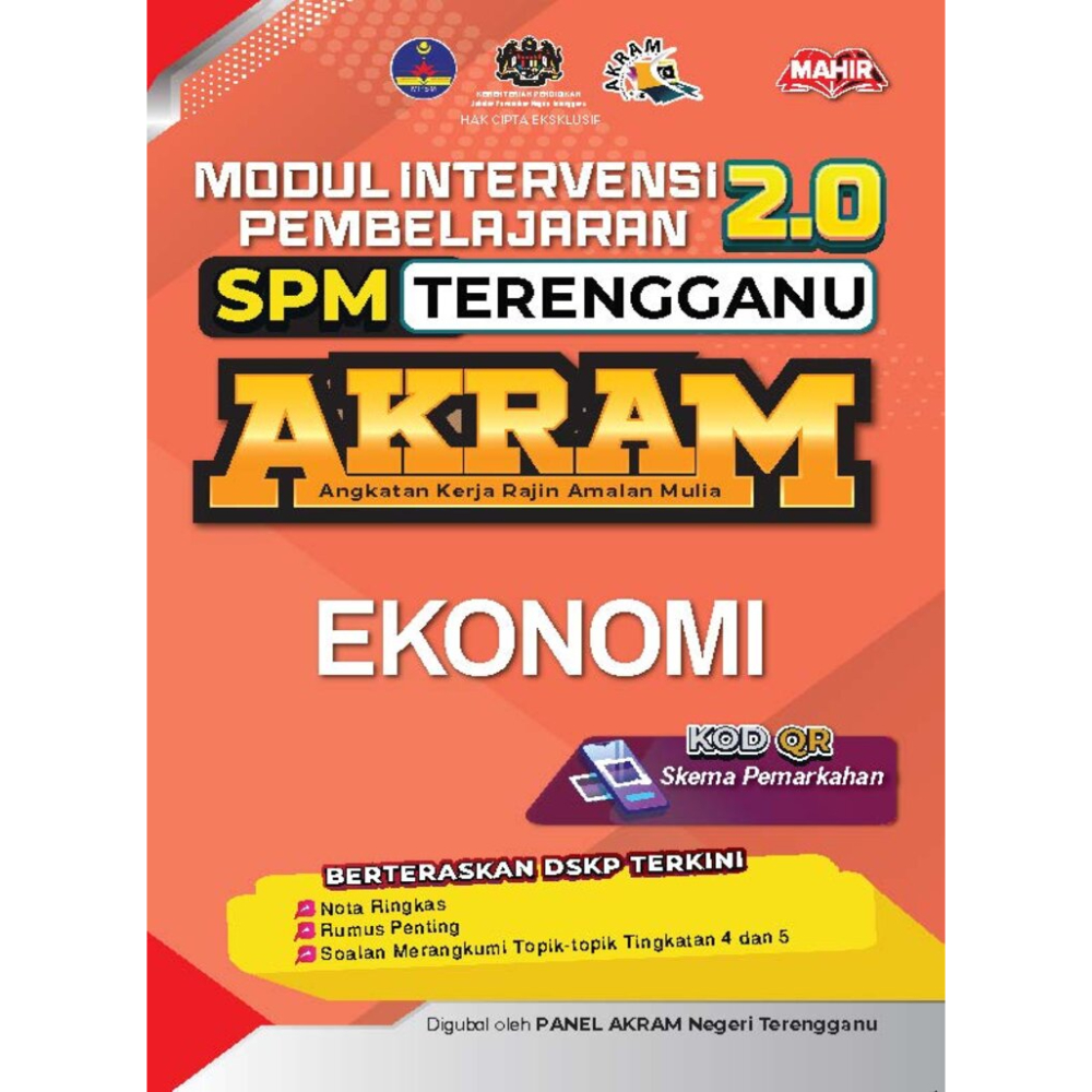 SPM Modul Intervensi Pembelajaran Terengganu AKRAM 2.0 Ekonomi