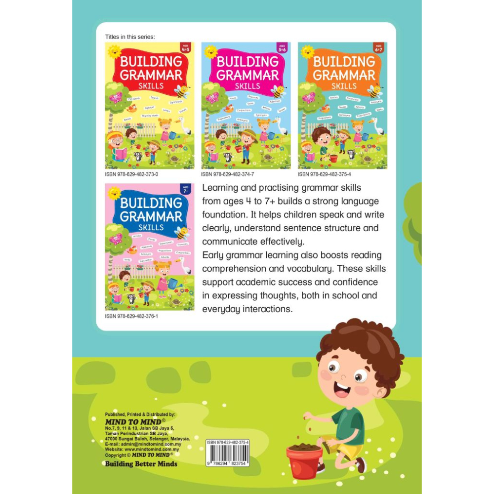 PRE-PRIMARY BUILDING GRAMMAR SKILLS (AGES 6&7)