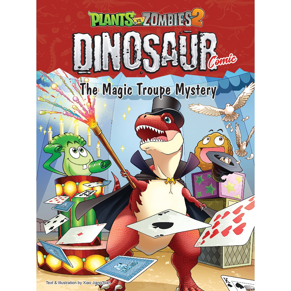 PLANTS VS ZOMBIES 2: DINOSAUR: THE MAGIC TROUPE MYSTERY