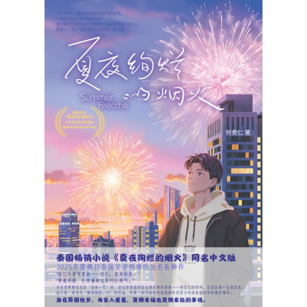 夏夜绚烂的烟火