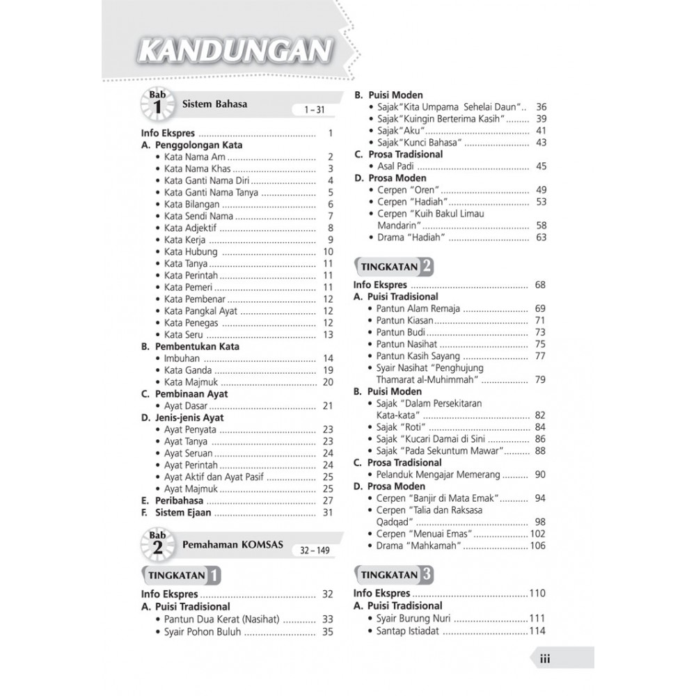 Ulang Kaji Pantas Pt3 Bahasa Melayu