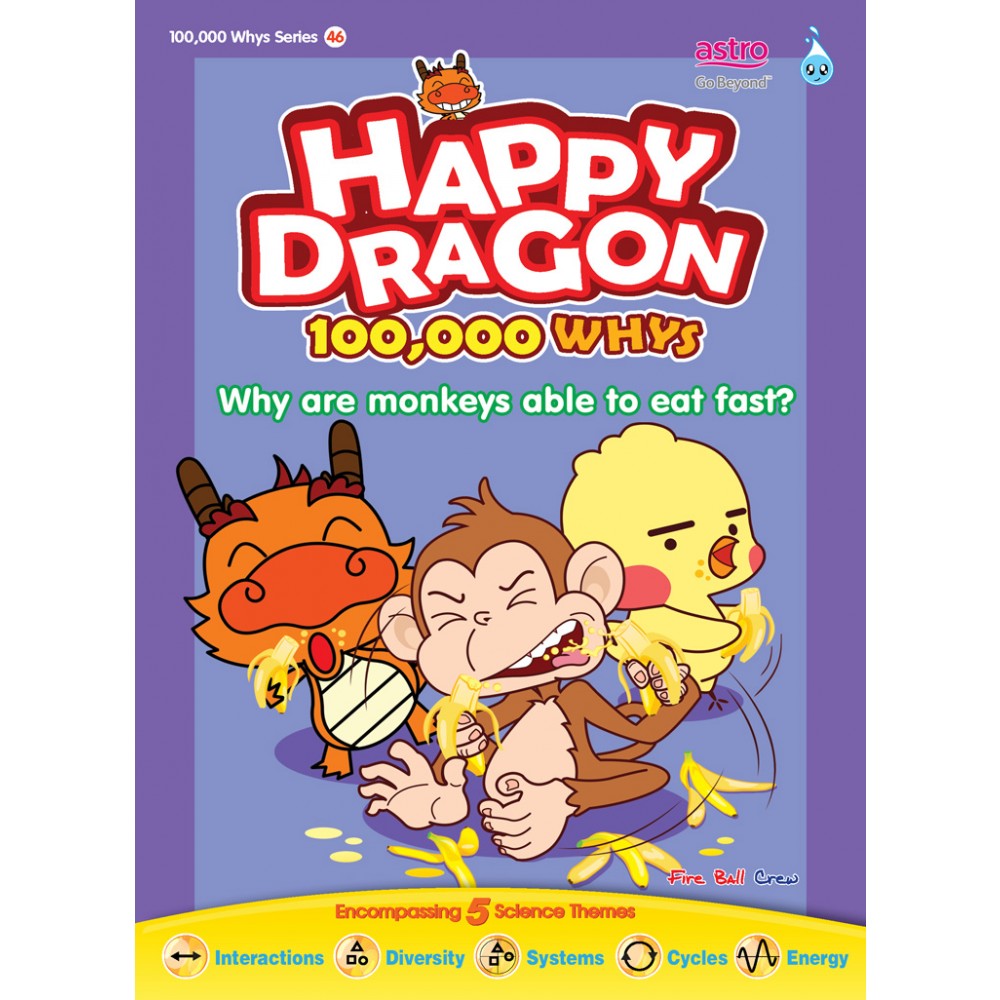 Happy Dragon #46: Why Are Monkeys Able To Eat Fast?