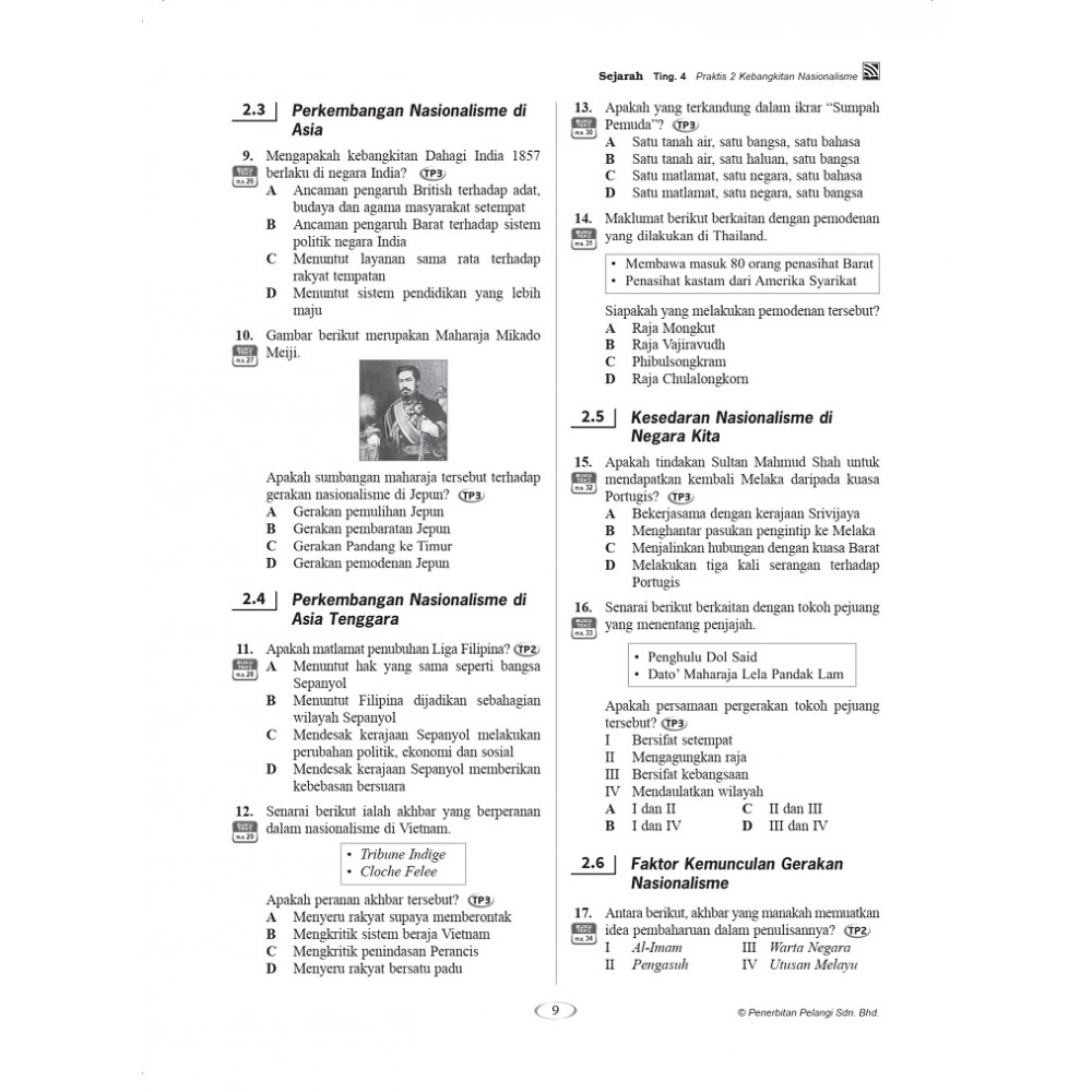 Tingkatan 4 Praktis Hebat Spm Sejarah
