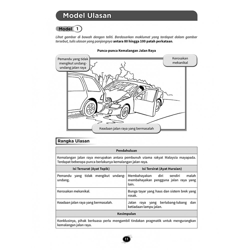 Target Dalam Pt3 Pemindahan Maklumat Bahagian C Kertas 1 Bahasa Melayu