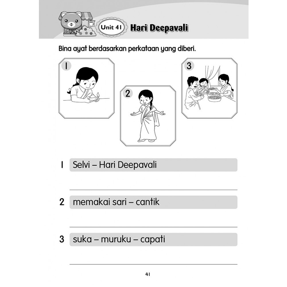 Susun Perkataan Bina Ayat Bahasa Malaysia