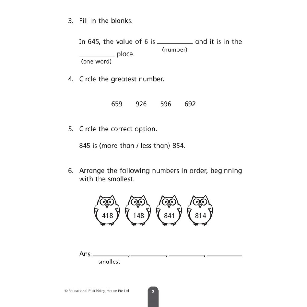 Primary 2 Daily Dose of Maths (3rd Edition)