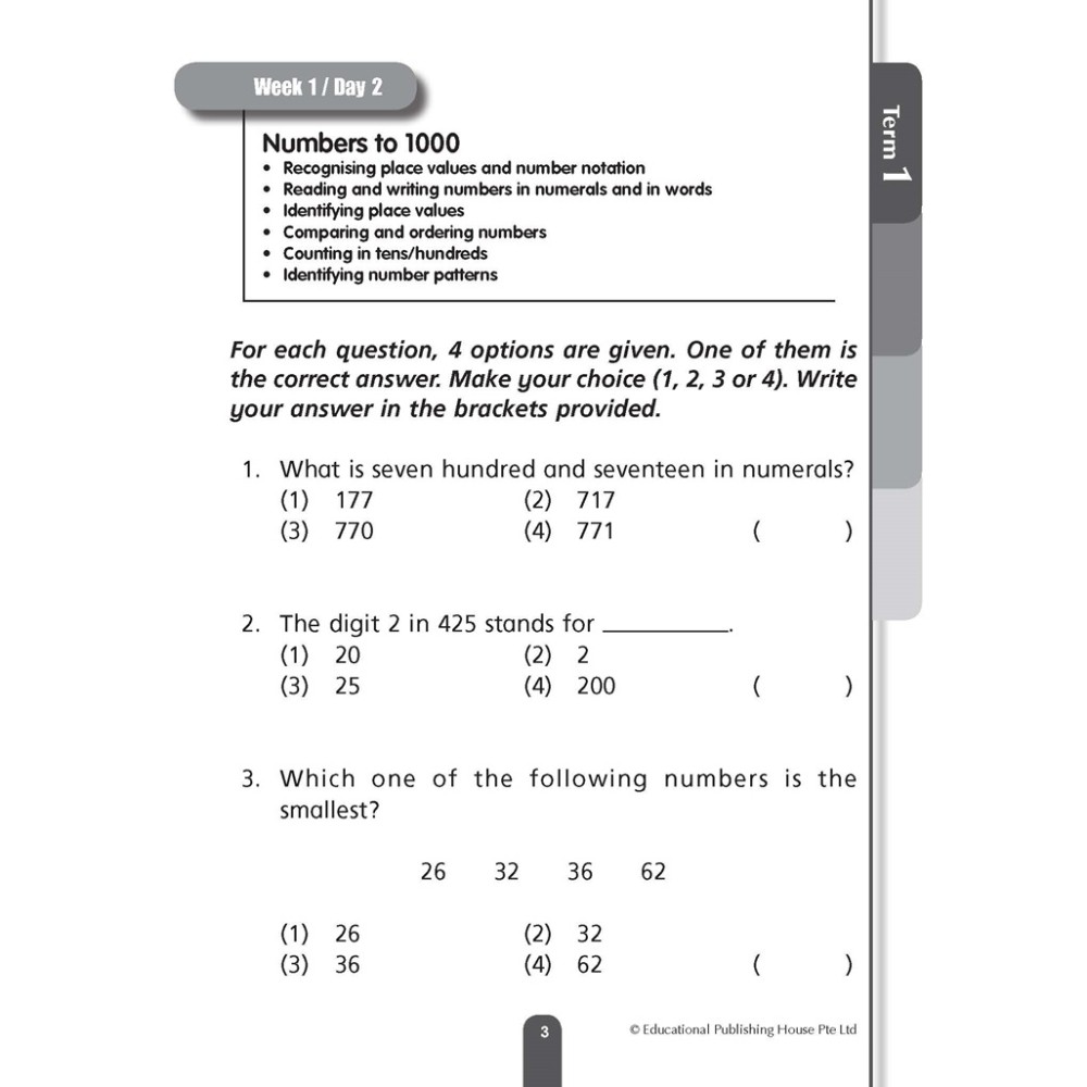 Primary 2 Daily Dose of Maths (3rd Edition)