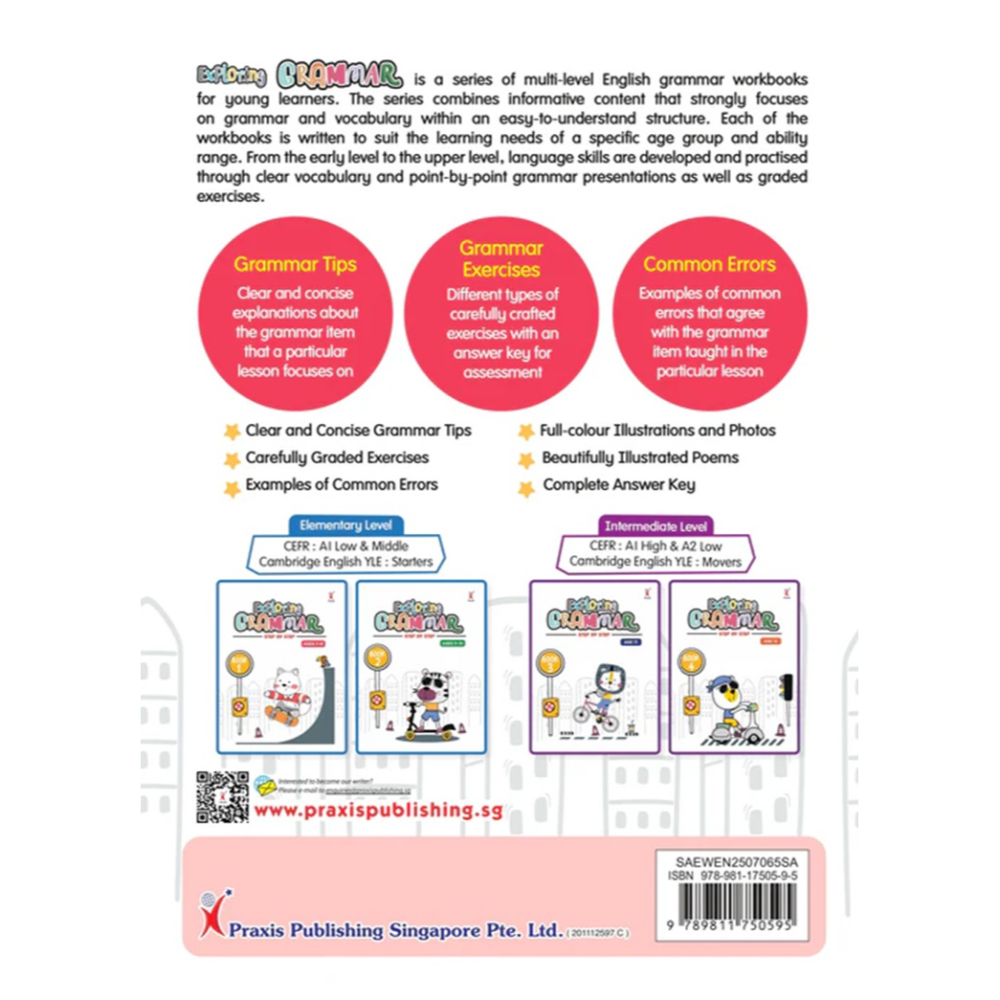 Book 1 Exploring Grammar Step by Step (Ages 7-8）