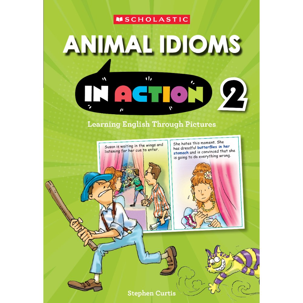 洋書 Scholastic In Action Animal Idioms Review of Scholastic In Action series ~ We are the