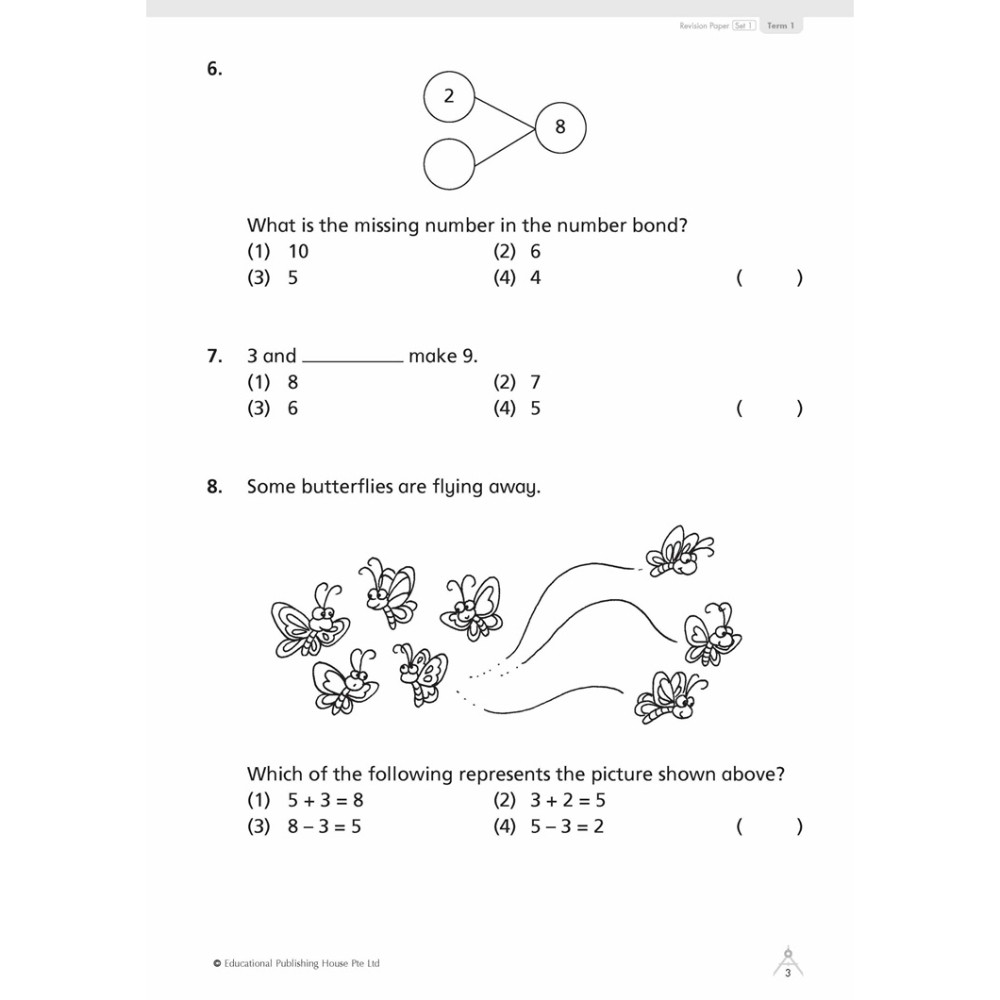 Primary One Math Sheets Primary 1 Mathematics Revision Papers