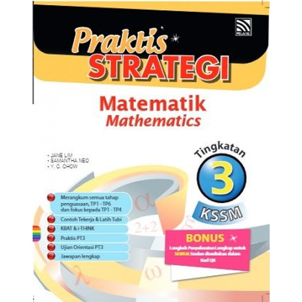 Tingkatan 3 Modul Mesra Digital Matematik Bilingual