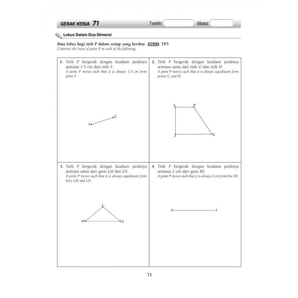 Tingkatan 3 Gerak Kerja Kssm Matematik