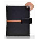 多功能线圈笔记本【PU皮面/咖啡色】