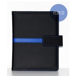 多功能线圈笔记本【PU皮面/优雅蓝】