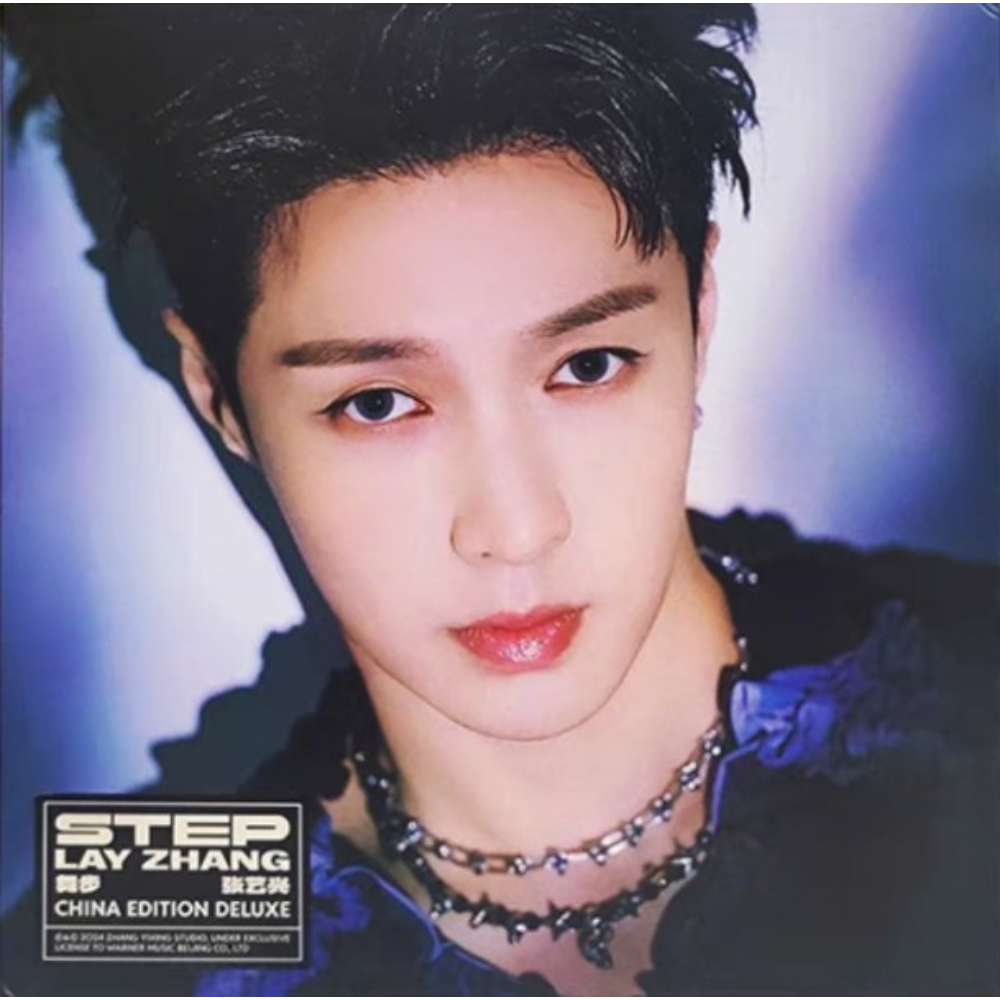 LAY 张艺兴 专辑 Album CD4枚組 EXO レイ　アルバム　4冊組 Lay Zhang张艺兴- STEP实体专辑(China Edition Deluxe)